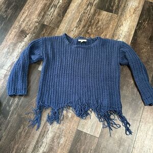 Cropped sweater